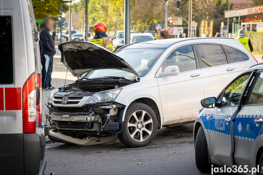 Wypadek na 3 Maja w Jaśle