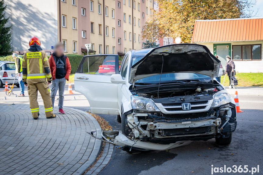 Wypadek na 3 Maja w Jaśle