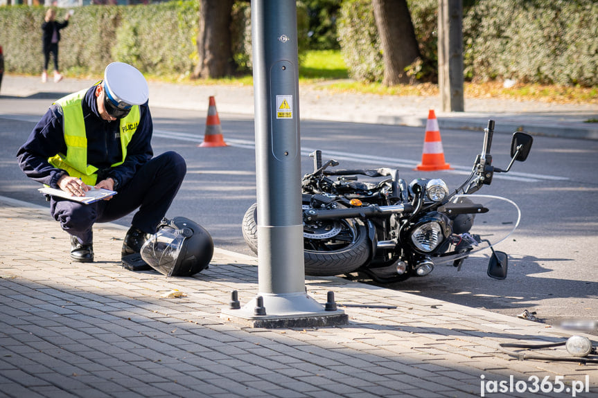 Wypadek na 3 Maja w Jaśle