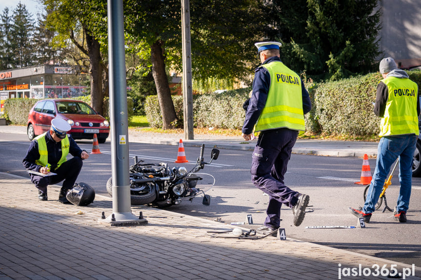 Wypadek na 3 Maja w Jaśle