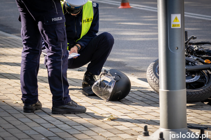 Wypadek na 3 Maja w Jaśle