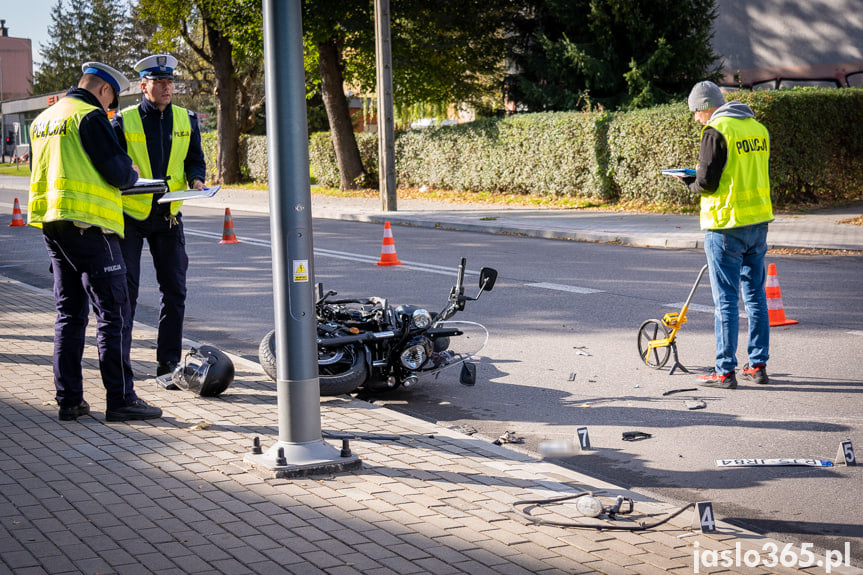 Wypadek na 3 Maja w Jaśle