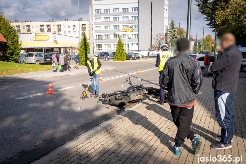 Wypadek na 3 Maja w Jaśle