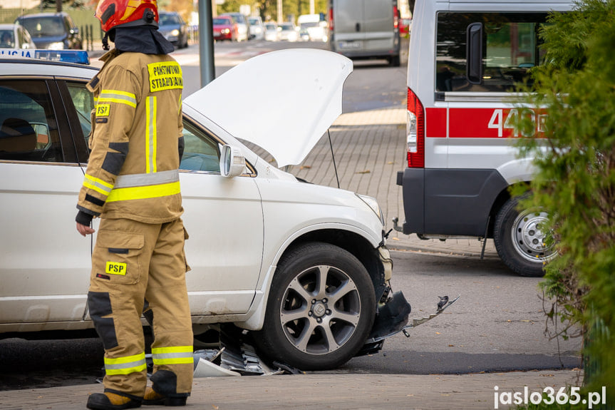 Wypadek na 3 Maja w Jaśle