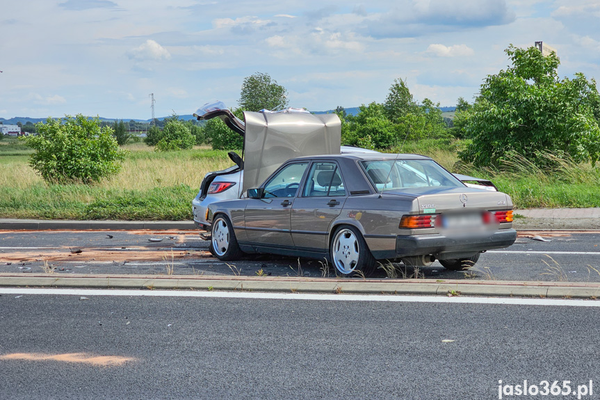 Wypadek na Bieszczadzkiej w Jaśle