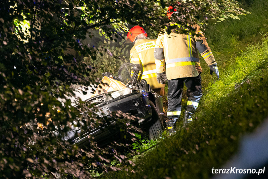 Wypadek na DK19 w Jasienicy Rosielnej