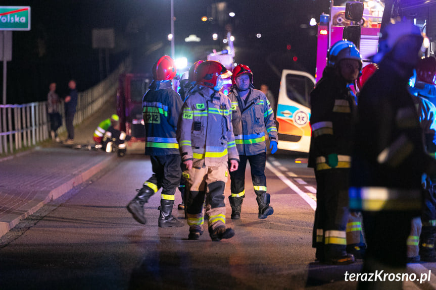 Wypadek na DK19 w Jasienicy Rosielnej