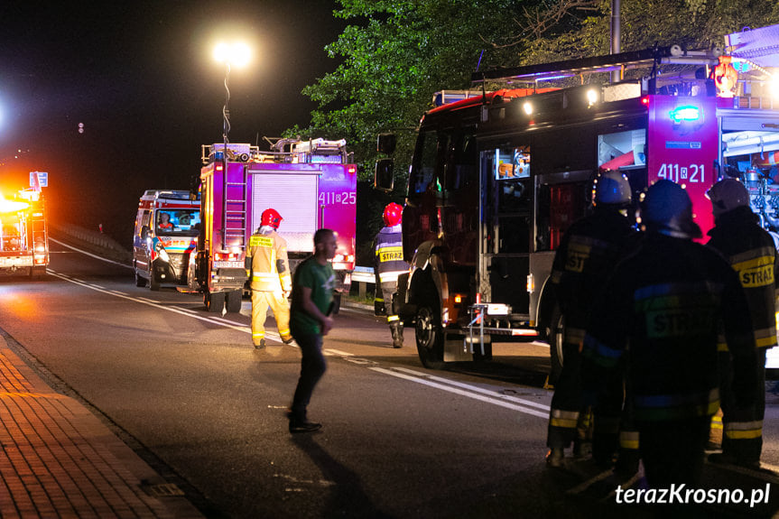 Wypadek na DK19 w Jasienicy Rosielnej