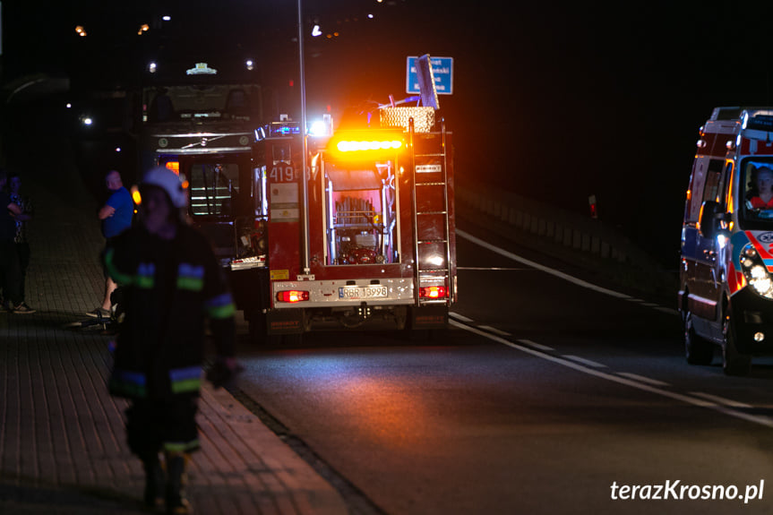 Wypadek na DK19 w Jasienicy Rosielnej