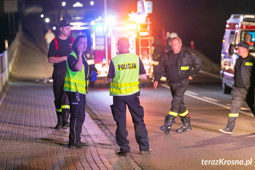 Wypadek na DK19 w Jasienicy Rosielnej