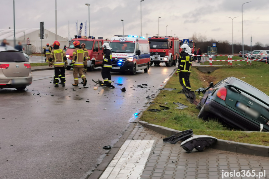 Wypadek na Fabrycznej w Jaśle