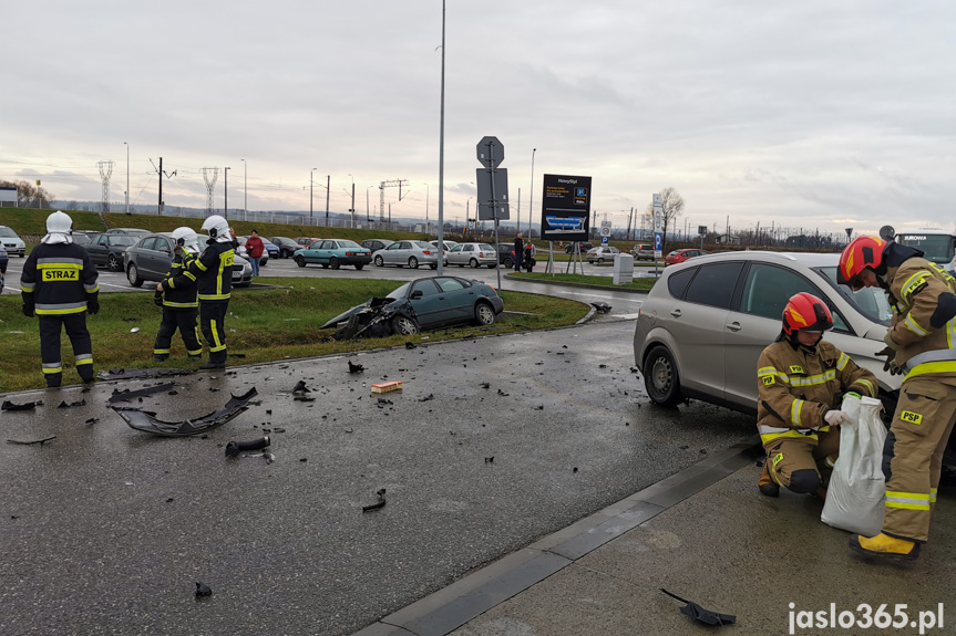 Wypadek na Fabrycznej w Jaśle