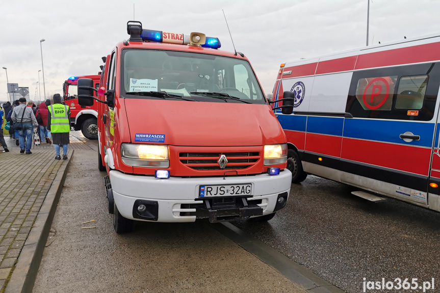 Wypadek na Fabrycznej w Jaśle