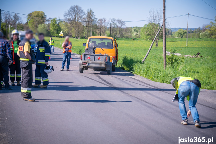 Wypadek w Gliniku Polskim