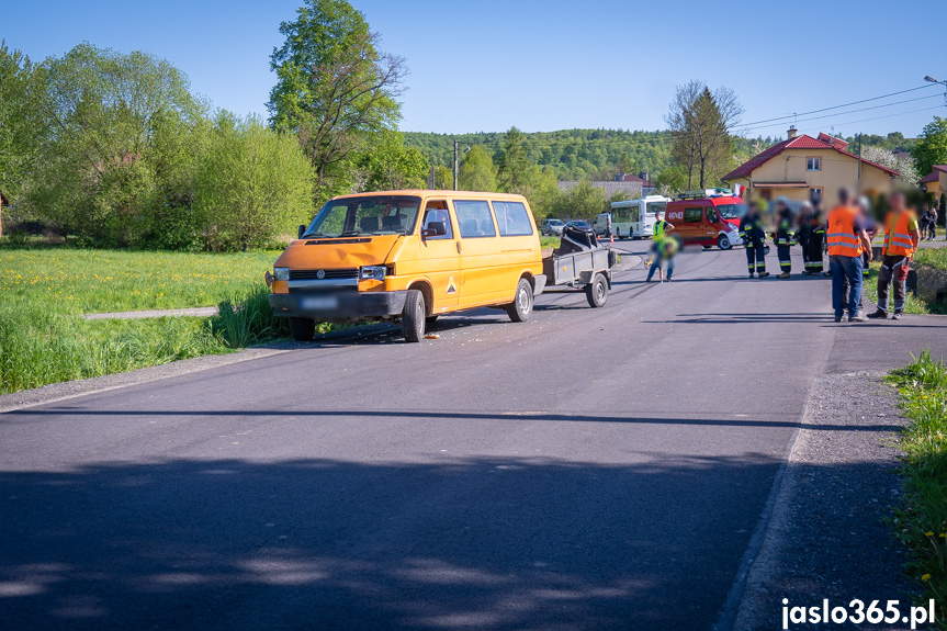 Wypadek w Gliniku Polskim