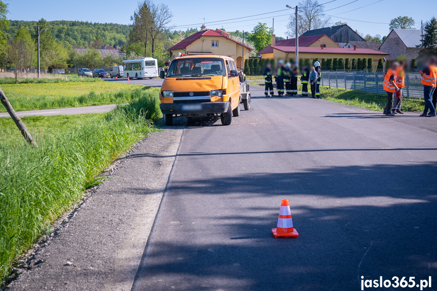 Wypadek w Gliniku Polskim