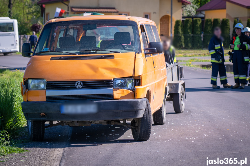 Wypadek w Gliniku Polskim