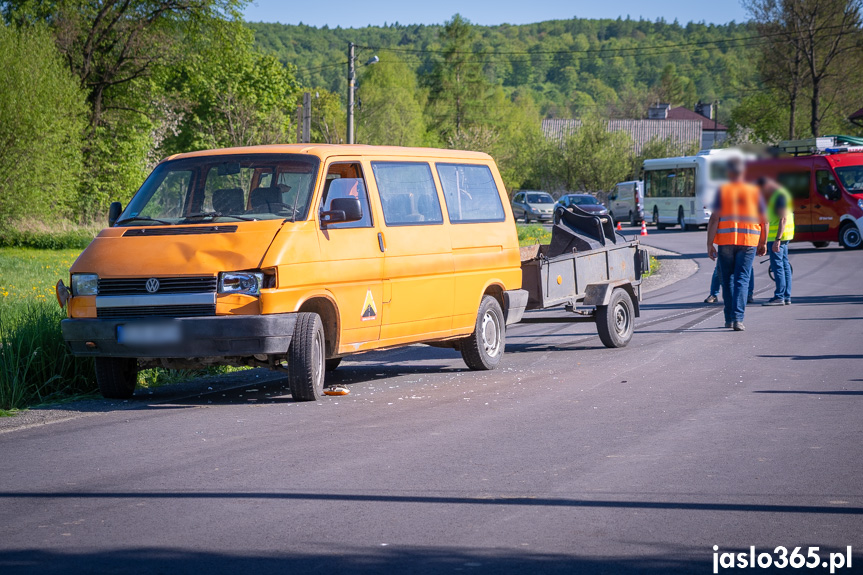 Wypadek w Gliniku Polskim