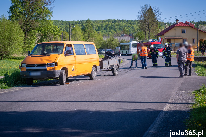 Wypadek w Gliniku Polskim