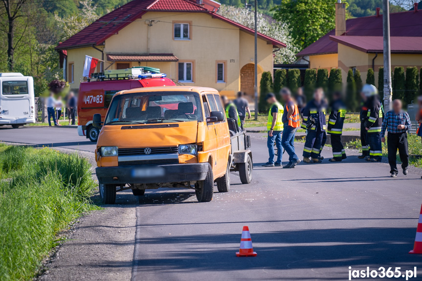 Wypadek w Gliniku Polskim