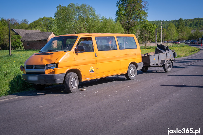 Wypadek w Gliniku Polskim