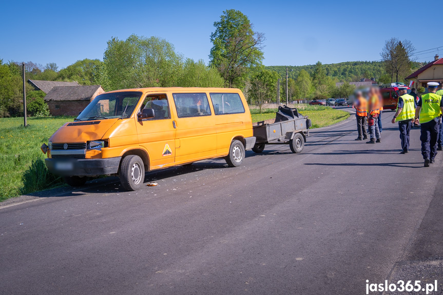 Wypadek w Gliniku Polskim