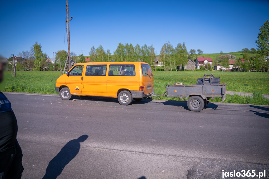 Wypadek w Gliniku Polskim