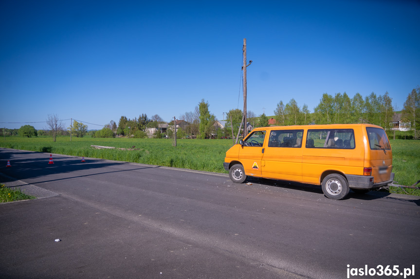 Wypadek w Gliniku Polskim