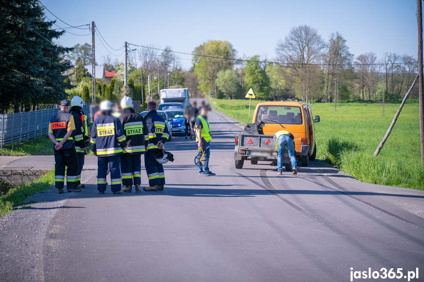 Wypadek w Gliniku Polskim