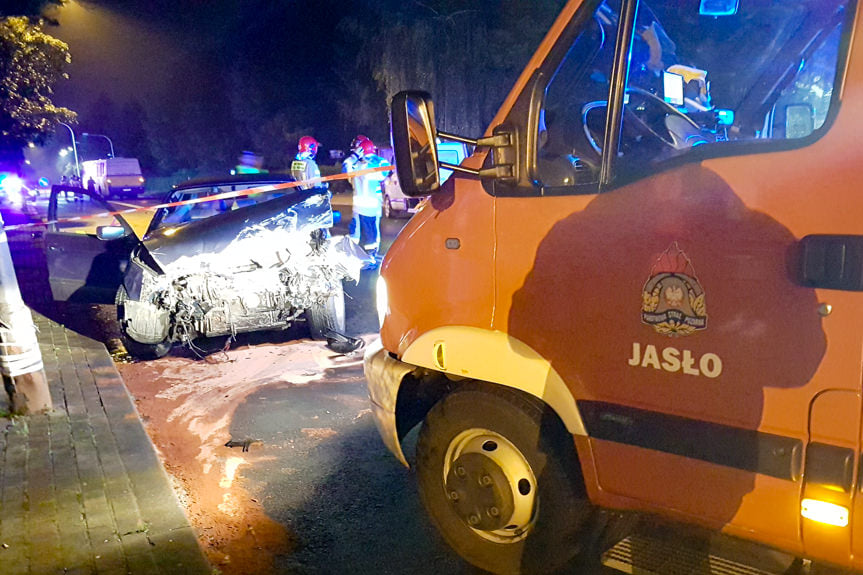 Wypadek w Jaśle na 3 Maja