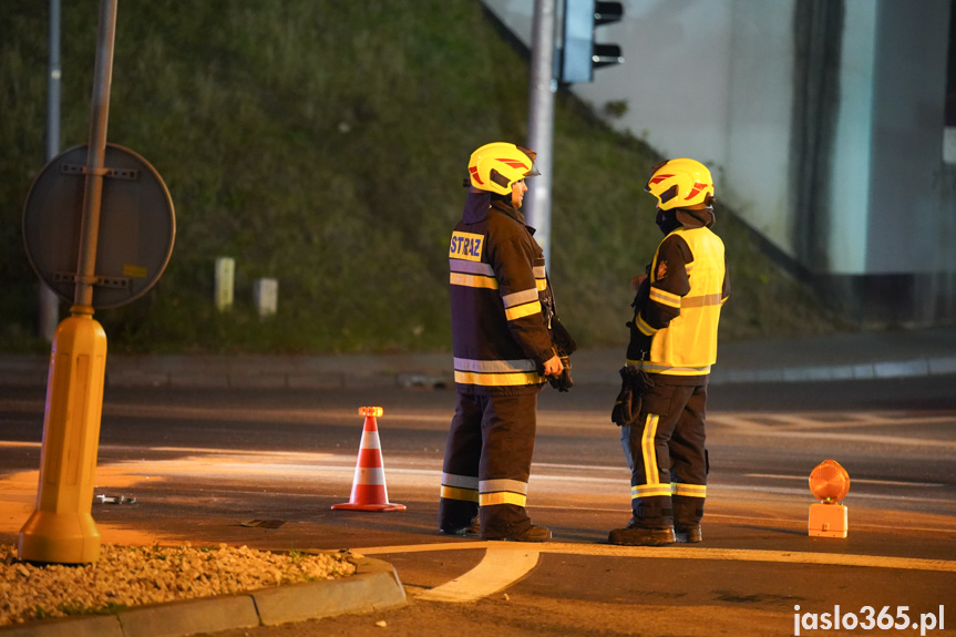 Wypadek w Jaśle