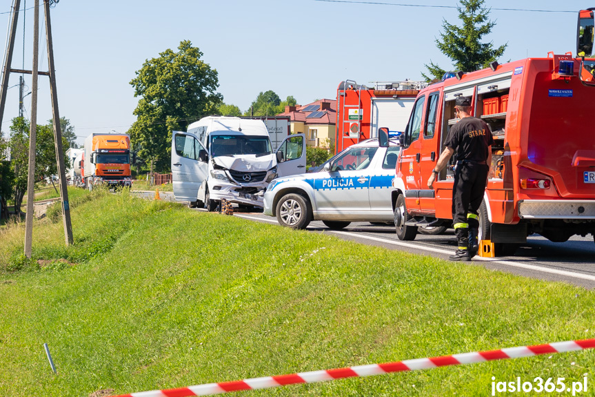 Wypadek w Kołaczycach