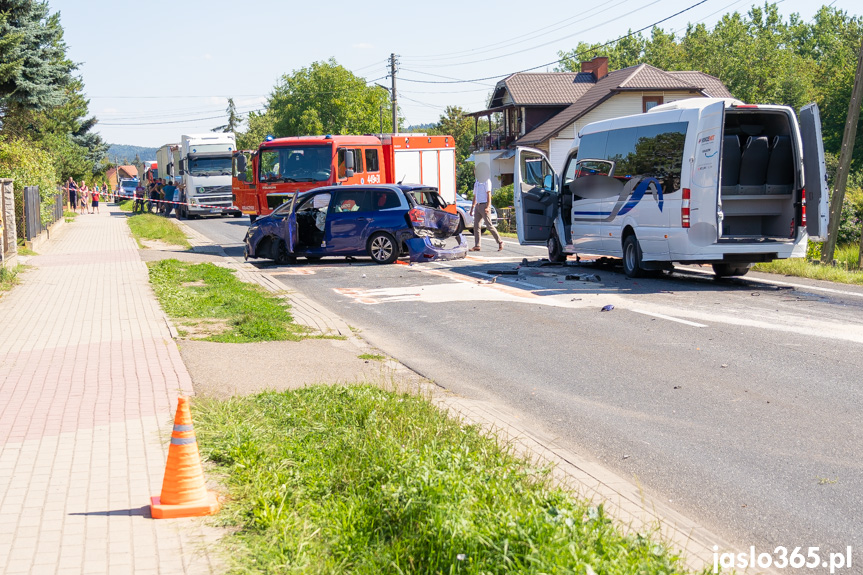 Wypadek w Kołaczycach