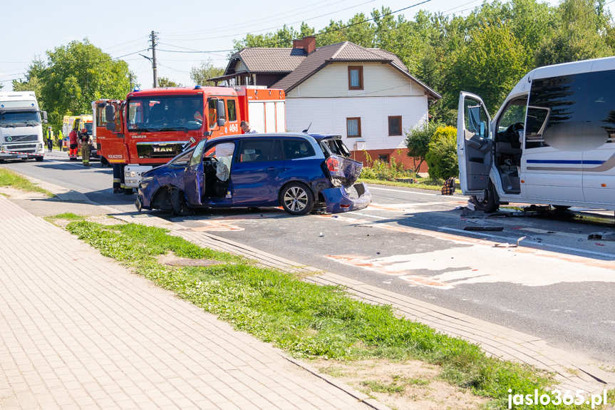 Wypadek w Kołaczycach