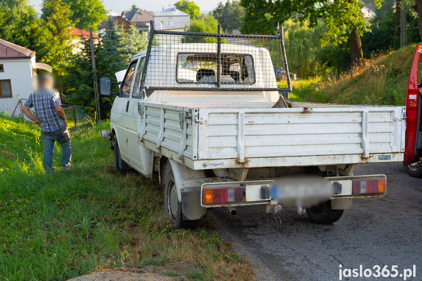 Wypadek w Łajscach