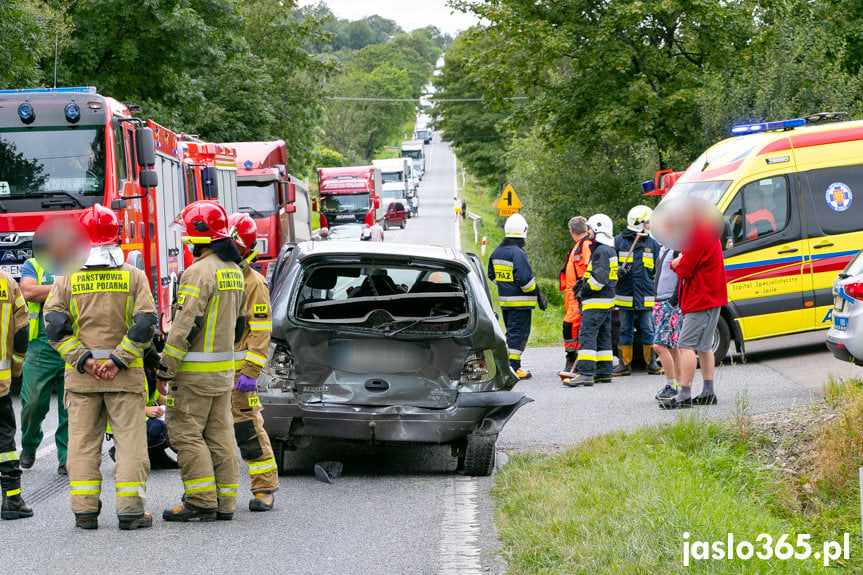 Wypadek w Łysej Górze