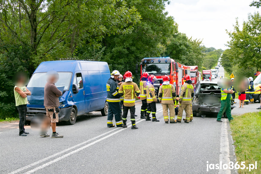 Wypadek w Łysej Górze