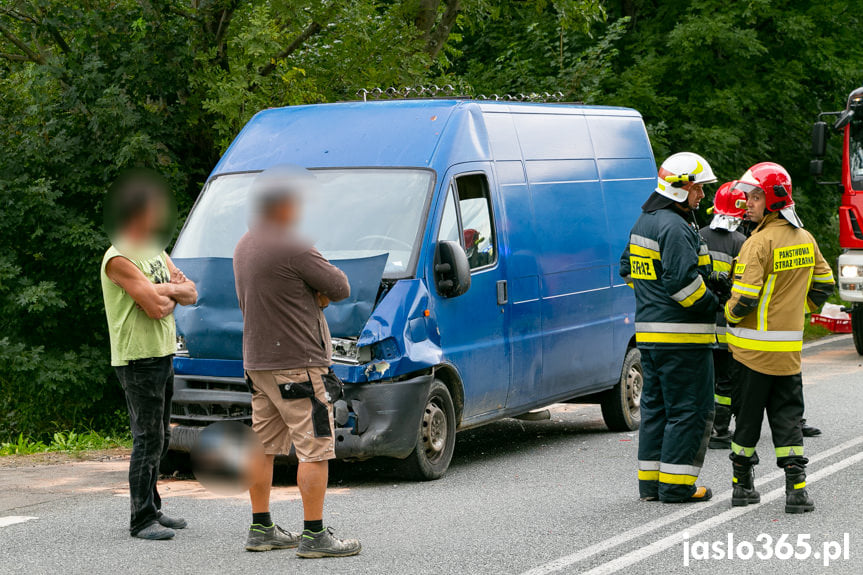 Wypadek w Łysej Górze