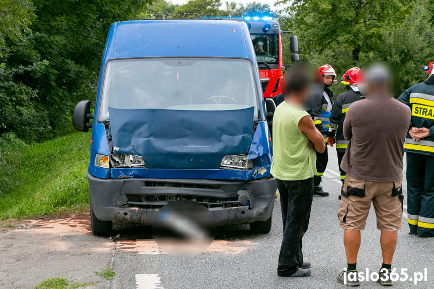 Wypadek w Łysej Górze