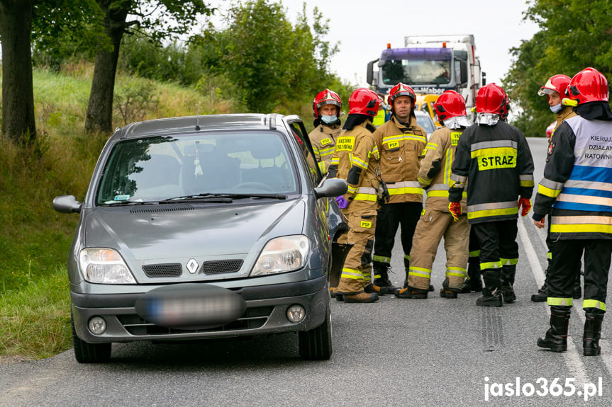 Wypadek w Łysej Górze