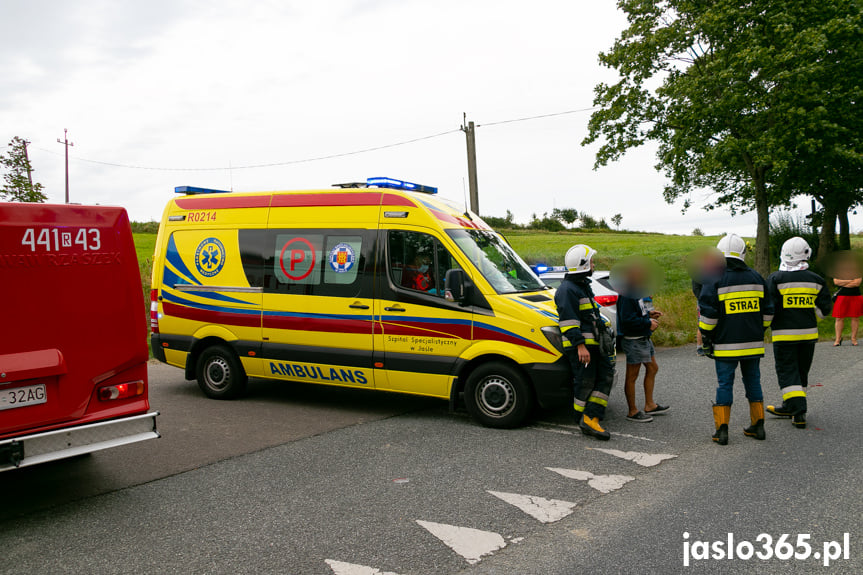 Wypadek w Łysej Górze