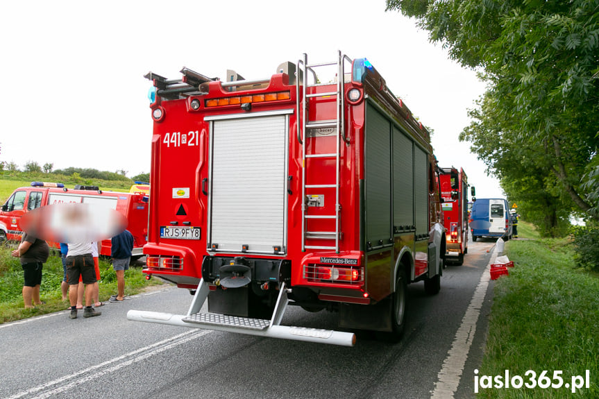 Wypadek w Łysej Górze