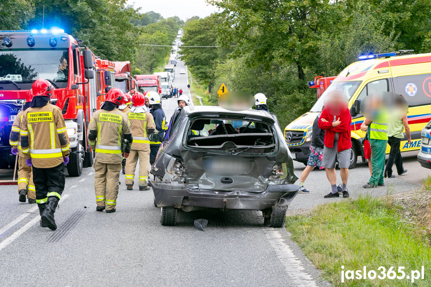 Wypadek w Łysej Górze