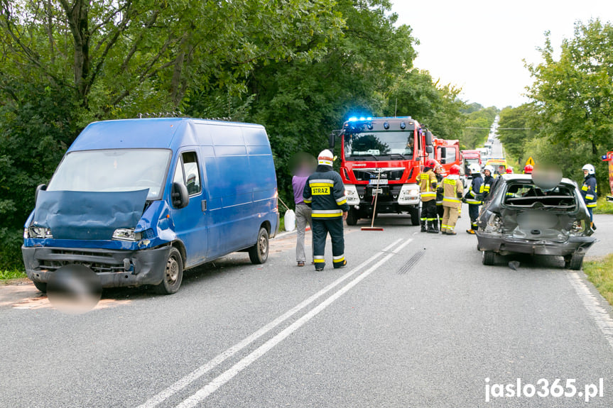 Wypadek w Łysej Górze