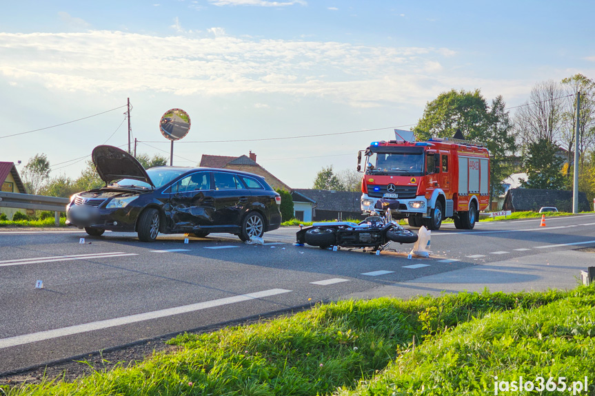 Wypadek w Sławęcinie