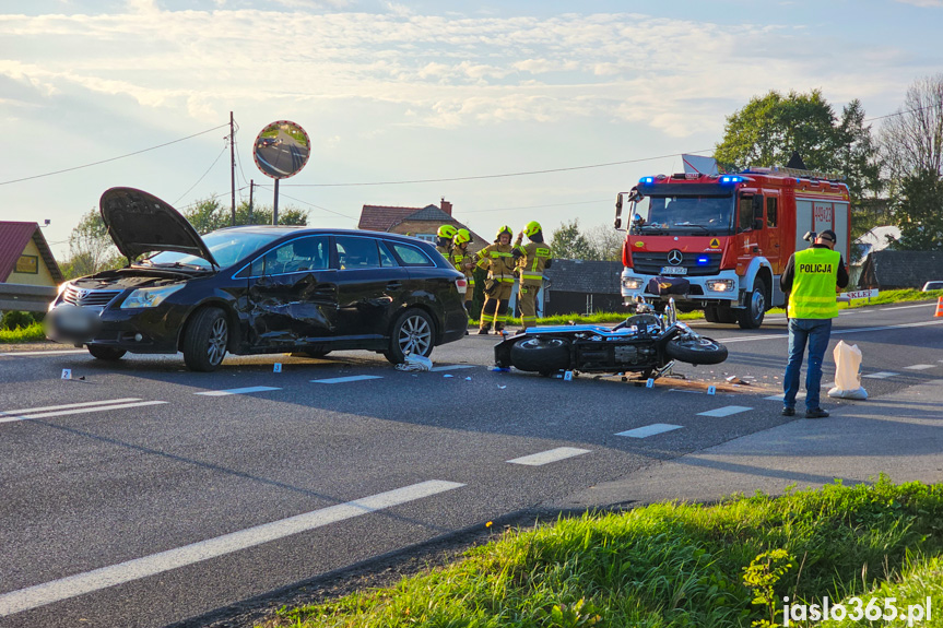 Wypadek w Sławęcinie