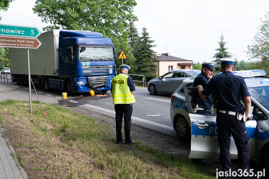 Wypadek w Szebniach