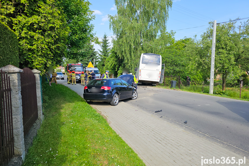 Wypadek w Jaśle