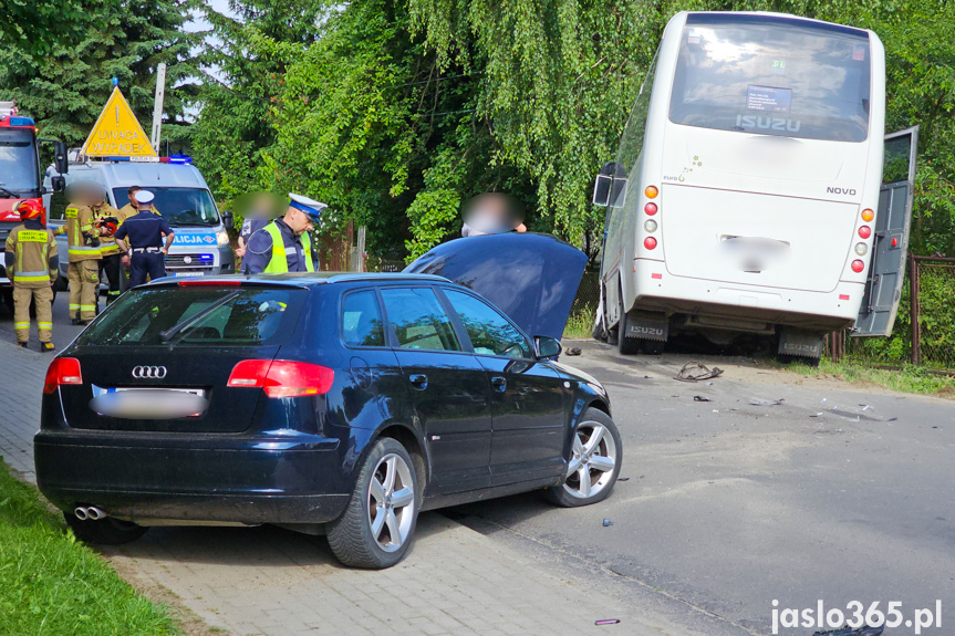 Wypadek w Jaśle