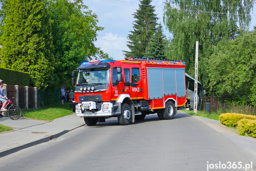 Wypadek w Jaśle